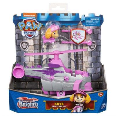 Paw Patrol Knights Deluxe Fordon Skye