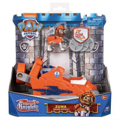 Paw Patrol Knights Deluxe Fordon Zuma - Paw Patrol -  Leksaksaffären