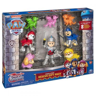 Paw Patrol Knights Figurpaket Ryder & Pups