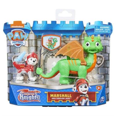 Paw Patrol Knights Marshall and Dragon Jade