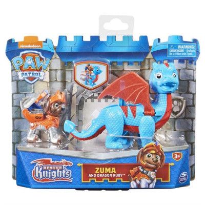 Paw Patrol Knights Zuma and Dragon baby