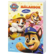Paw Patrol Målarbok med klistermärken Kärnan