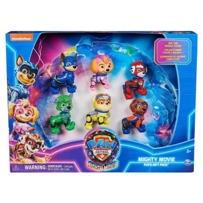Paw Patrol Mighty Movie Figurer 6-pack