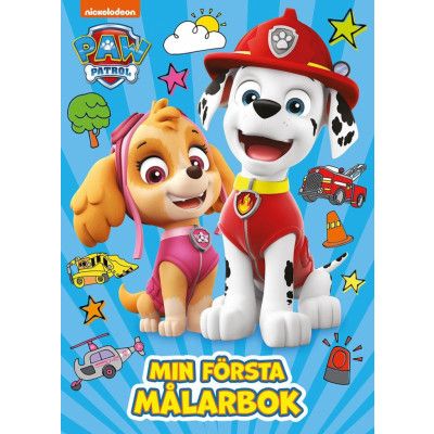 Paw Patrol Min första målarbok - Paw Patrol -  Leksaksaffären