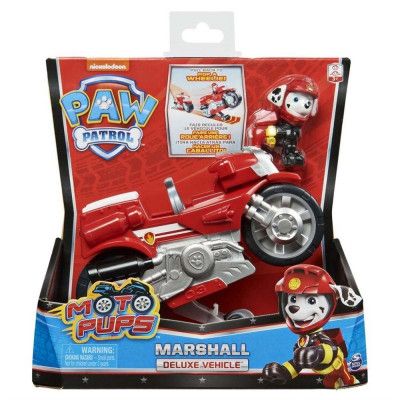 Paw Patrol Moto Pups Deluxe fordon Marshall