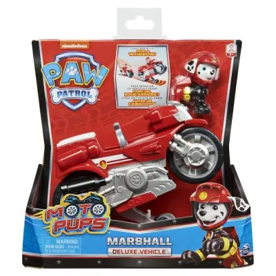Paw Patrol Moto Pups Deluxe fordon Marshall