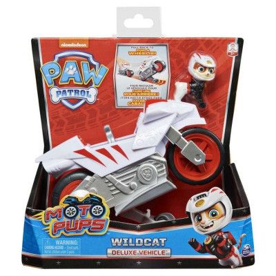 Paw Patrol Moto Pups Deluxe fordon Wildcat