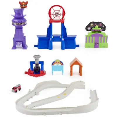 Paw Patrol - Movie True Metal City Rescue Playset