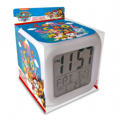 Paw Patrol - Paw Patrol Digital Väckarklocka