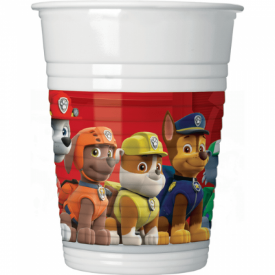 Paw Patrol Plastmugg 8-pack