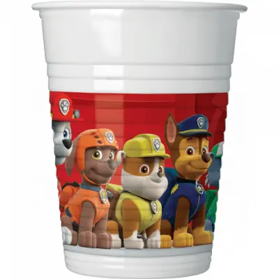 Paw Patrol Plastmugg 8-pack