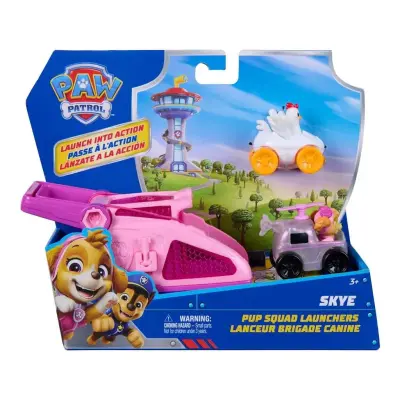 Paw Patrol Pup Squad Launchers Skye - Paw Patrol -  Leksaksaffären