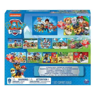 Paw Patrol Pusselpaket