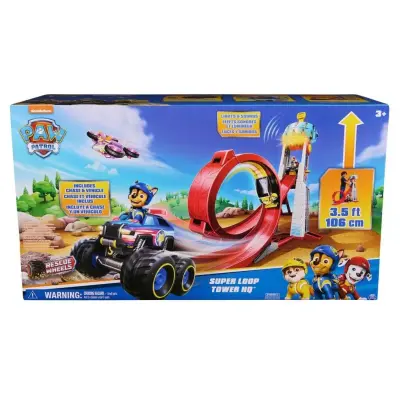 Paw Patrol Rescue Wheels Super Loop HQ - Paw Patrol -  Leksaksaffären