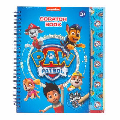Paw Patrol Scratch Book