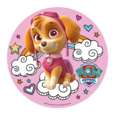 Paw Patrol Skye Tårtbild 20 cm