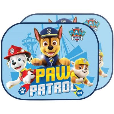 Paw Patrol solskydd för bilen blå, 2-pack