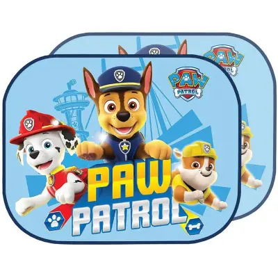 Paw Patrol solskydd för bilen blå, 2-pack