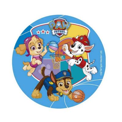 Paw Patrol Tårtbild 15,5 cm