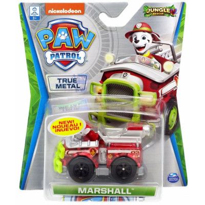 Paw Patrol True Metal 1-pack Jungle Rescue Marshall
