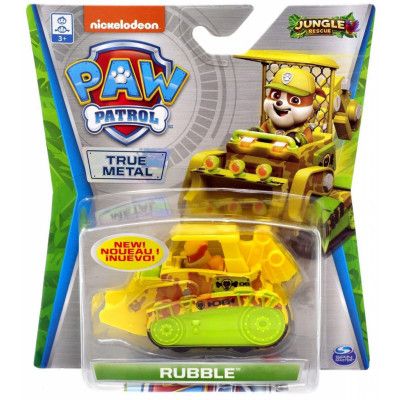 Paw Patrol True Metal 1-pack Jungle Rescue Rubble