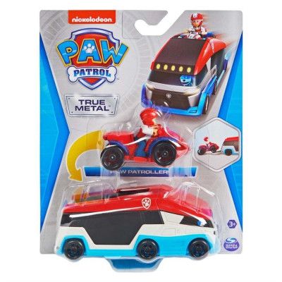 Paw Patrol True Metal Paw Patroller med ATV