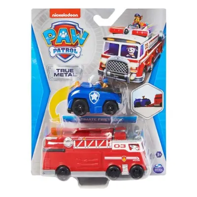 Paw Patrol True Metal Ultimate Firetruck Team - Paw Patrol -  Leksaksaffären