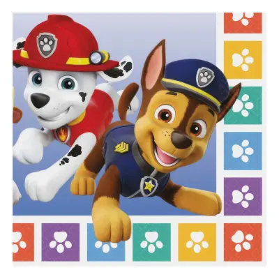 Servetter Paw Patrol - 16-pack