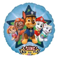 Sjungande Folieballong Paw Patrol