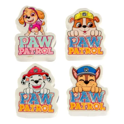 Suddgummi Paw Patrol - 4-pack