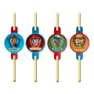 Sugrör Paw Patrol - 8-pack