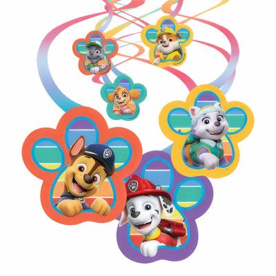Swirls Paw Patrol - 6-pack