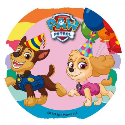 Tårtbild Paw Patrol 14,5 cm