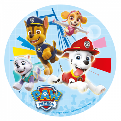 Tårtbild Paw Patrol16 cm