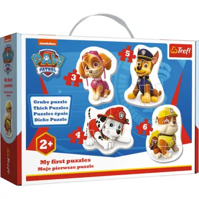 Trefl babypussel 4-i-1, Paw Patrol