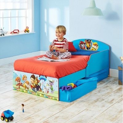 Worlds Apart - Juniorsäng - Paw Patrol med Förvaring