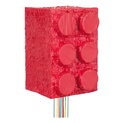 Pinata Byggkloss Röd