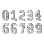 Pinata Siffror Silver - Siffra 5