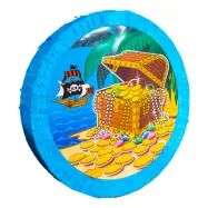 Pinata Skattkista Blå