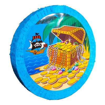 Pinata Skattkista Blå