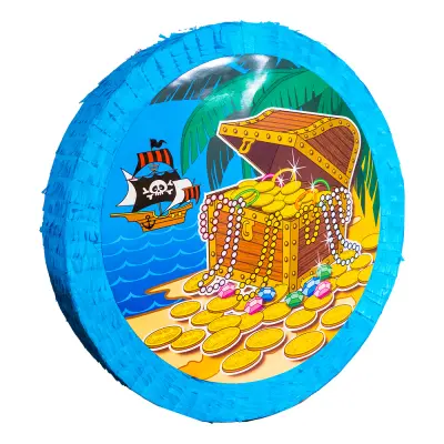 Pinata Skattkista Blå