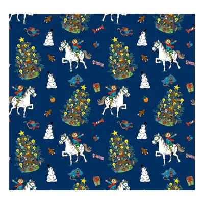 Julpapper Pippi Långstrump