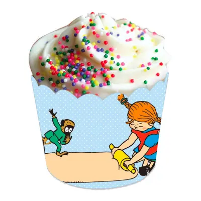 Muffinsformar Pippi Långstrump - 25-pack