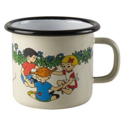 Muurla, Mugg Emalj Pippi Vänner