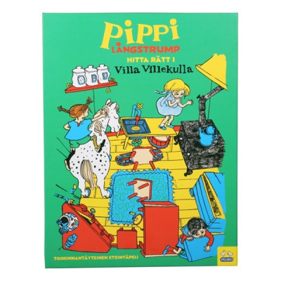 Peliko Pippi Långstrump, Hitta rätt i Villa Villekulla spel