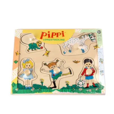 Pippi Knoppussel 5 bitar - Pippi -  Leksaksaffären