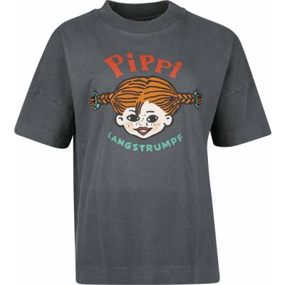 Pippi Långstrump - Anime T-shirt - M 3XL - för Dam - flerfärgad