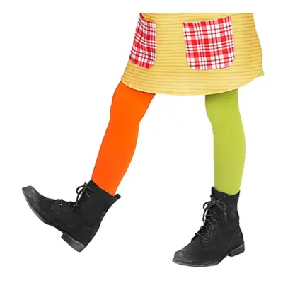 Pippi Långstrump Barn Strumpbyxor - 122-140