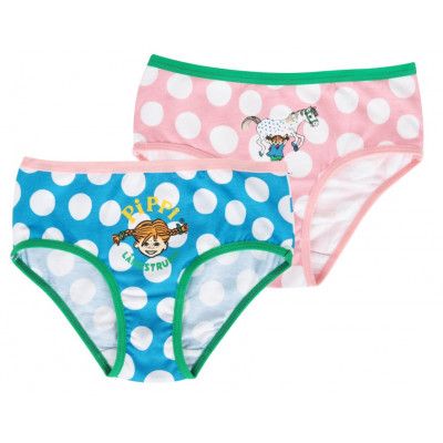 Pippi Långstrump Bubblor Boxertrosa 2-pack (Blå)