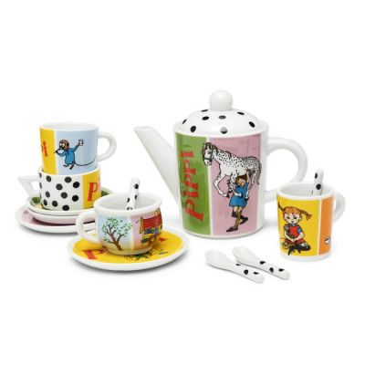 Pippi Långstrump Dockservis 14 delar